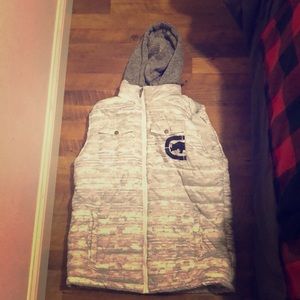 Rhino white and grey vest